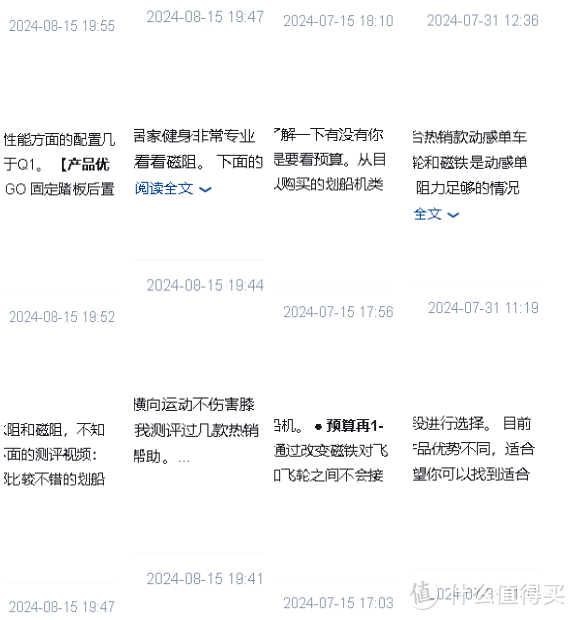 某些测评号的发布时间【竖排】